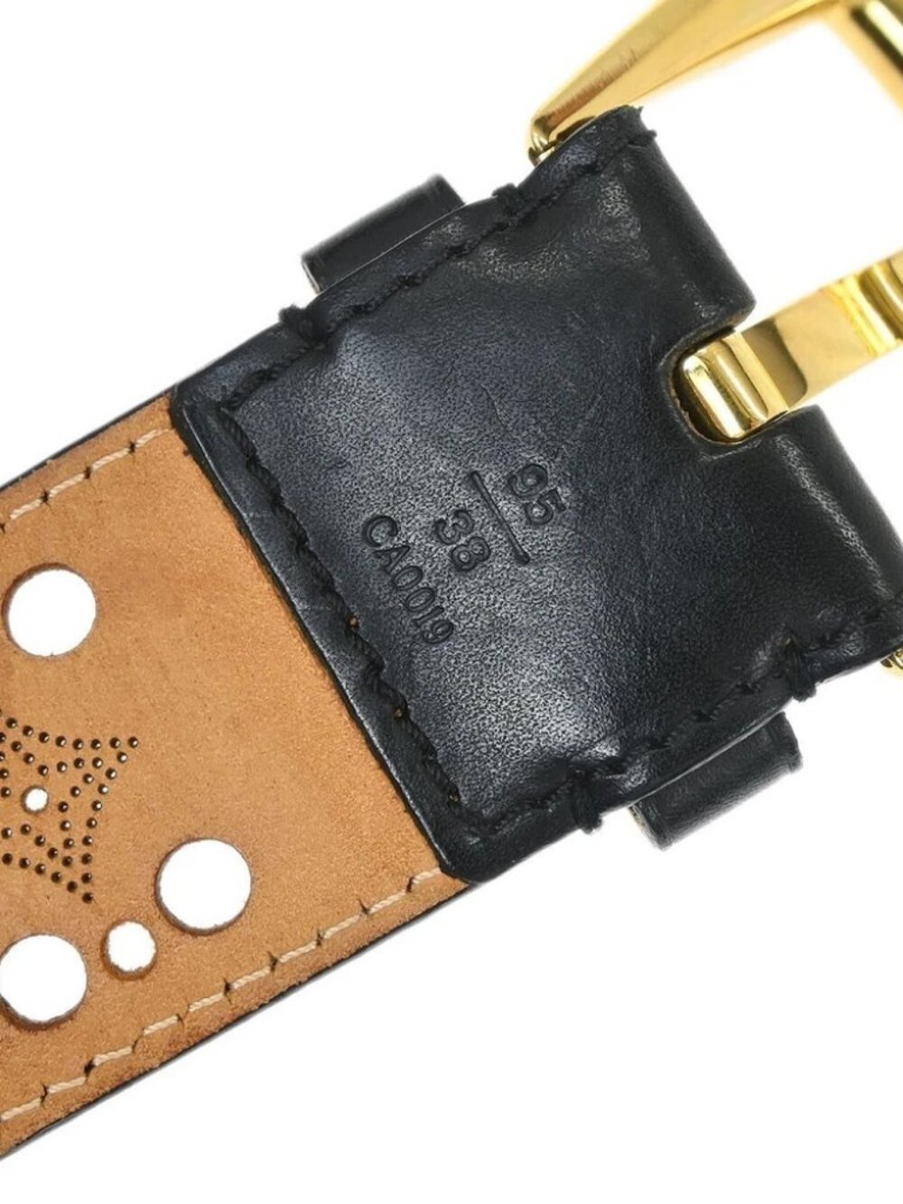 Louis Vuitton Black Nomade Phoenix Punching Belt - Picture 8 of 15
